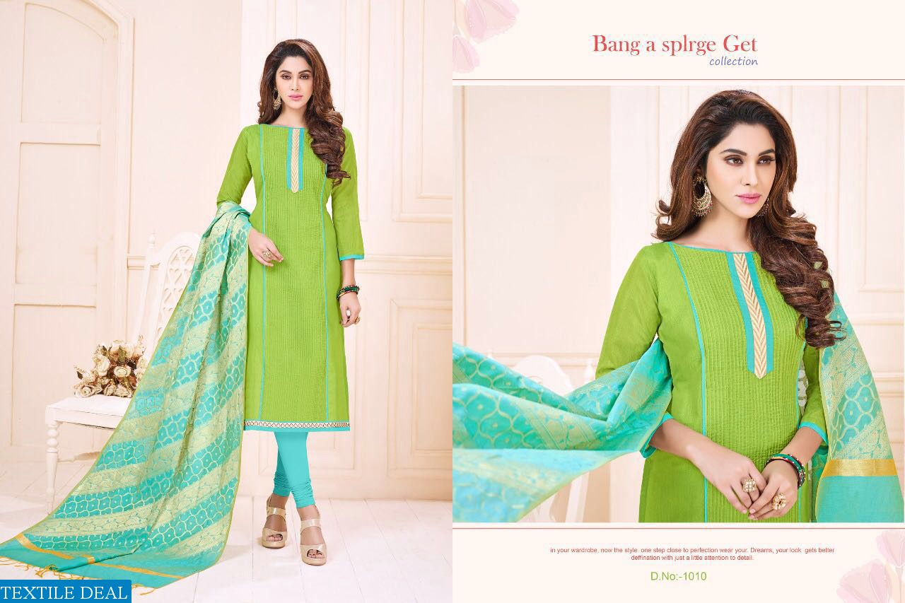 Smit Traditional Wholesale Cotton Work Dress Material